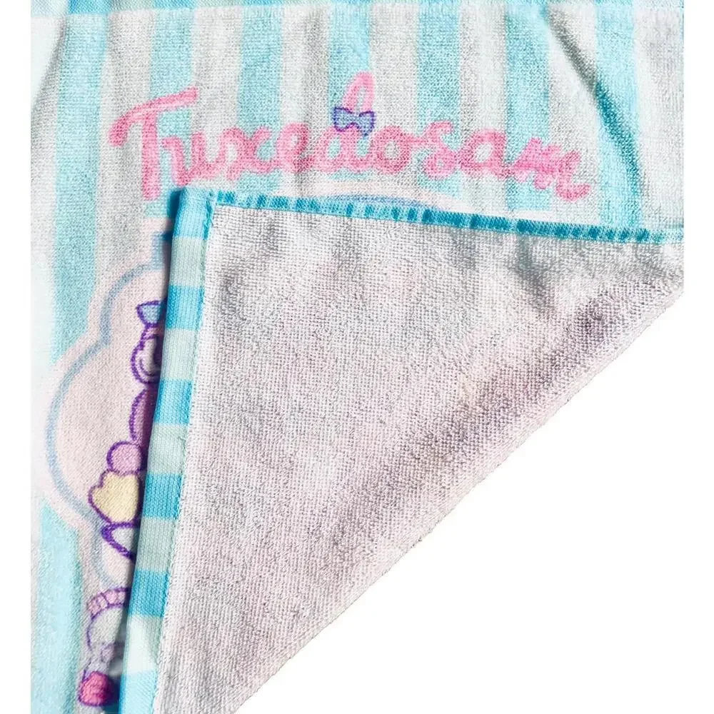 Sanrio Tuxedo Sam Face Hand Towel Washcloth Japan Import 14” Kawaii Penguins